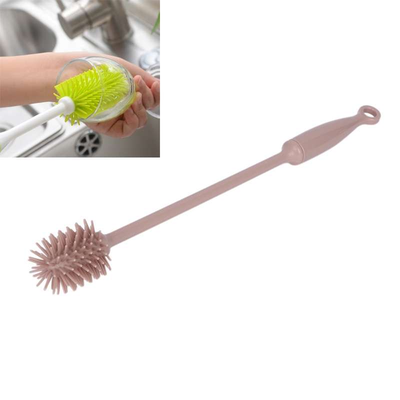 Bottle Cleaning Brush Long Handle Narrow Neck Bottle Brush(Blue)