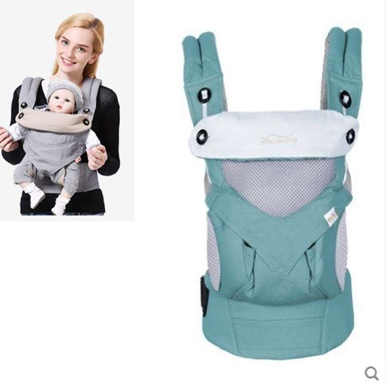 Four Seasons Multifunctional Baby Carrier(Breathable Green)