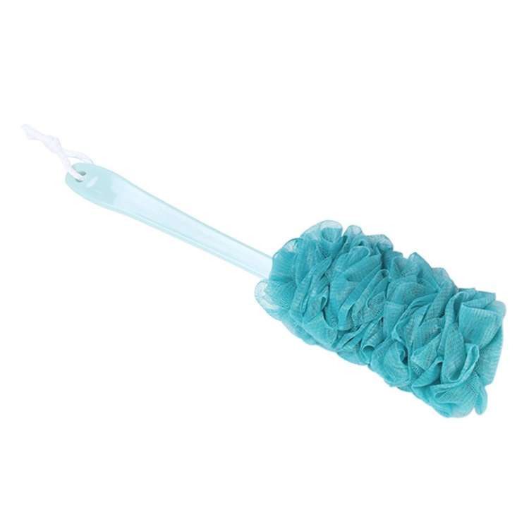 Thick Non-slip Long Handle Bath Brush Bath Rub(Beige)