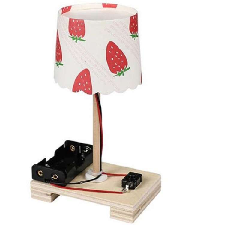 Creative DIY Small Table Lamp Technology Small Production Primary School Students Manual Materials S
