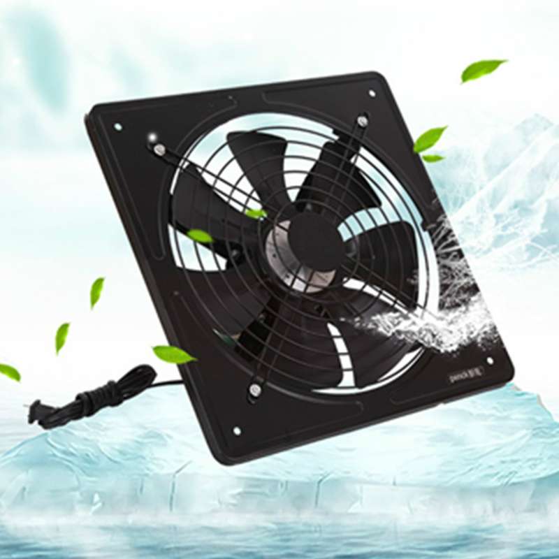10 inch 220V Exhaust Fan High Speed Air Extractor Window Ventilation Industrial Wall Fan, CN Plug