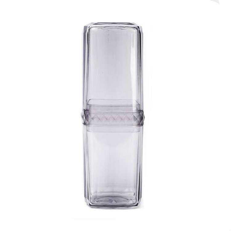 2 in 1 Traveling Wash Set Multi-function Travel Wash Cup Toothpaste Toothbrush Split Bottle Storage
