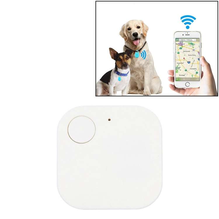 Portable Mini Square Anti Lost Device Smart Bluetooth Remote Anti Theft Keychain Alarm(Green)