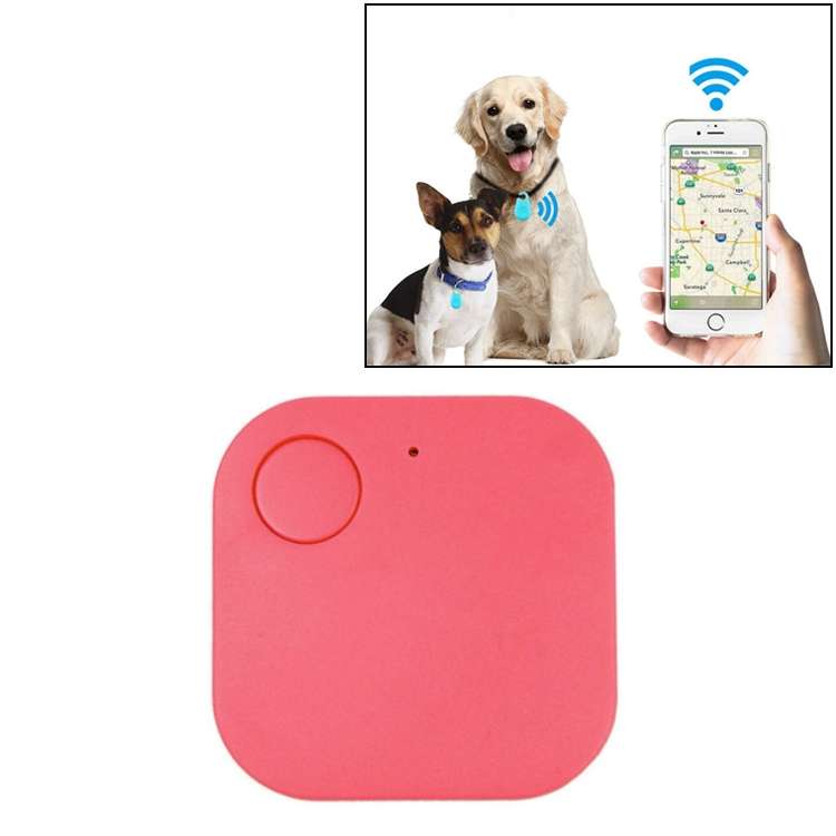 Portable Mini Square Anti Lost Device Smart Bluetooth Remote Anti Theft Keychain Alarm(Green)