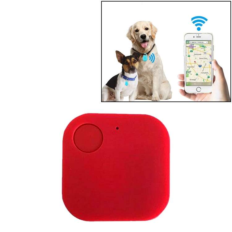 Portable Mini Square Anti Lost Device Smart Bluetooth Remote Anti Theft Keychain Alarm(Green)