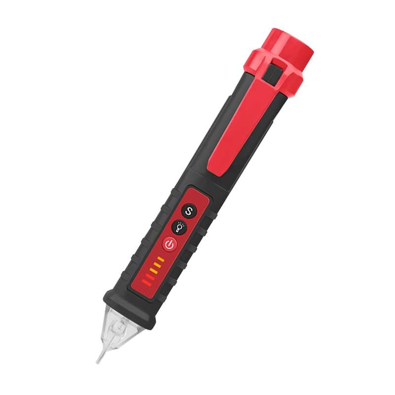ANENG Non-contact Smart Electric Pen Home Induction Sound And Light Alarm Electric Pen(Red)