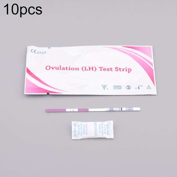 10 PCS Early Pregnancy Ovulation Test Strips