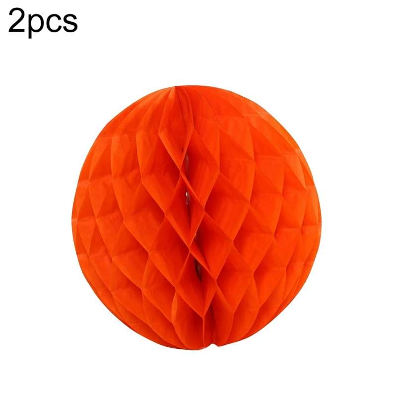 2 PCS Wedding Room Decoration Festive Mall Decoration Paper Honeycomb Ball Lantern, Size:8 inches 20