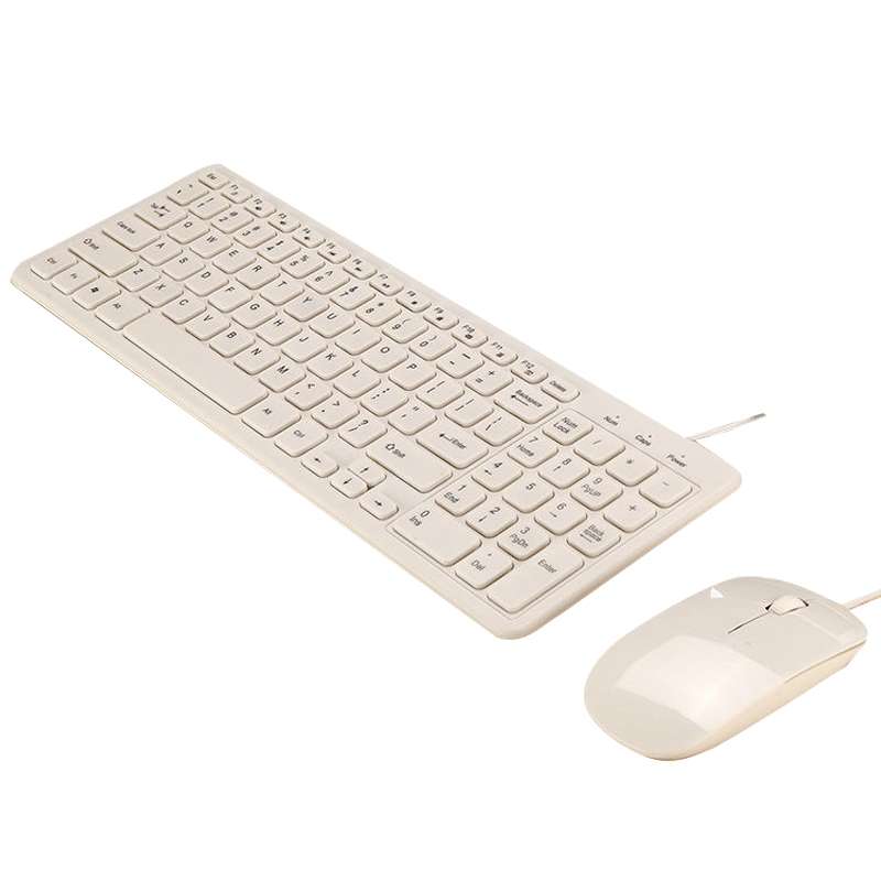 MLD-568 Office Gaming Wire Mouse Keyboard Set, Cable Length: 1.25m(Black)