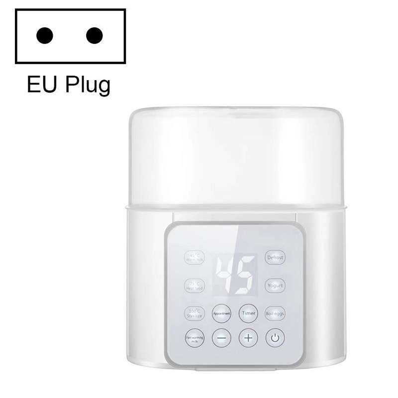 N20 2 In 1 Double Bottle Warmer Sterilization Machine, Plug Specifications: EU Plug(Green)