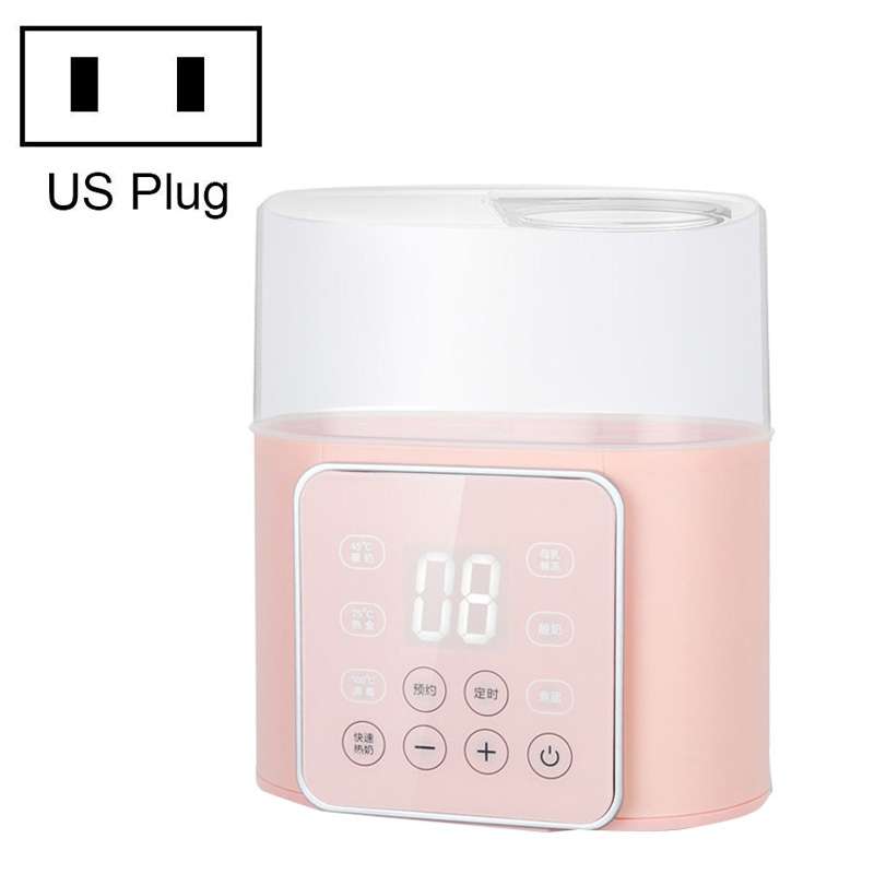 N20 2 In 1 Double Bottle Warmer Sterilization Machine, Plug Specifications: US Plug(White)