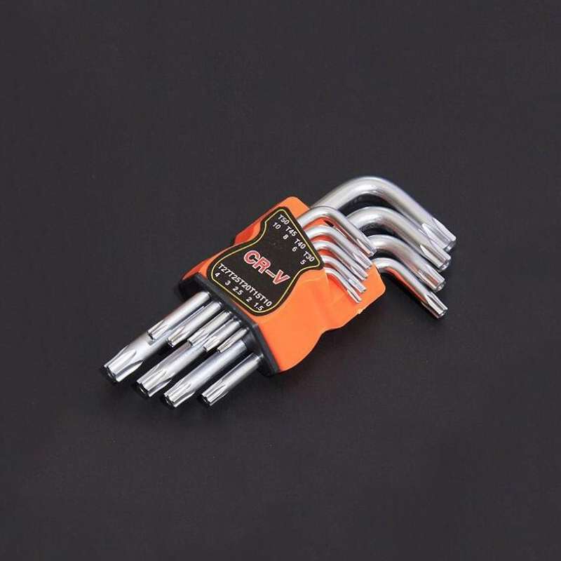 Allen Wrench Set Screwdriver Plum Blossom Multi-function Combination Tool, Style:Mito (Short Version