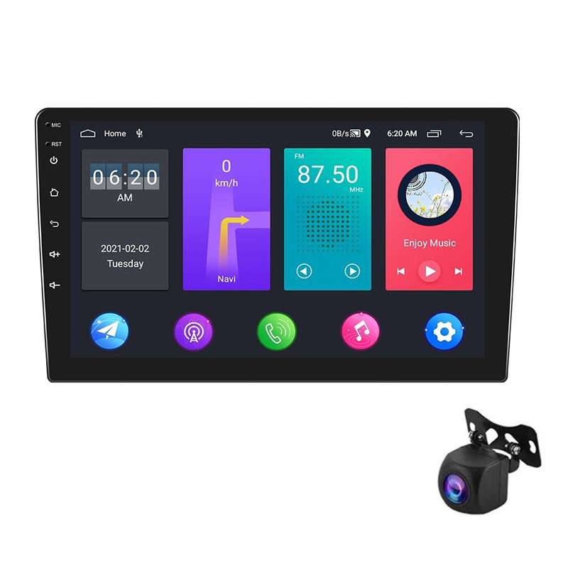 A2798 9 Inch Android WiFi 2+32G Central Control Large screen Universal Car Navigation Reversing Vide