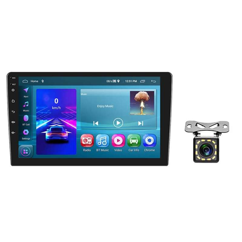 A3196 10 Inch Car Android Large Screen Navigation Central Control Screen 2+64G Player with CarPlay,