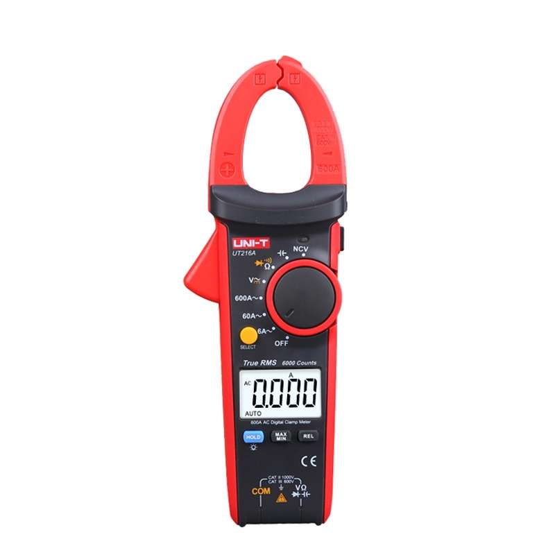 UNI-T UT216A 600A Digital Clamp Meter AC DC Voltage Detector