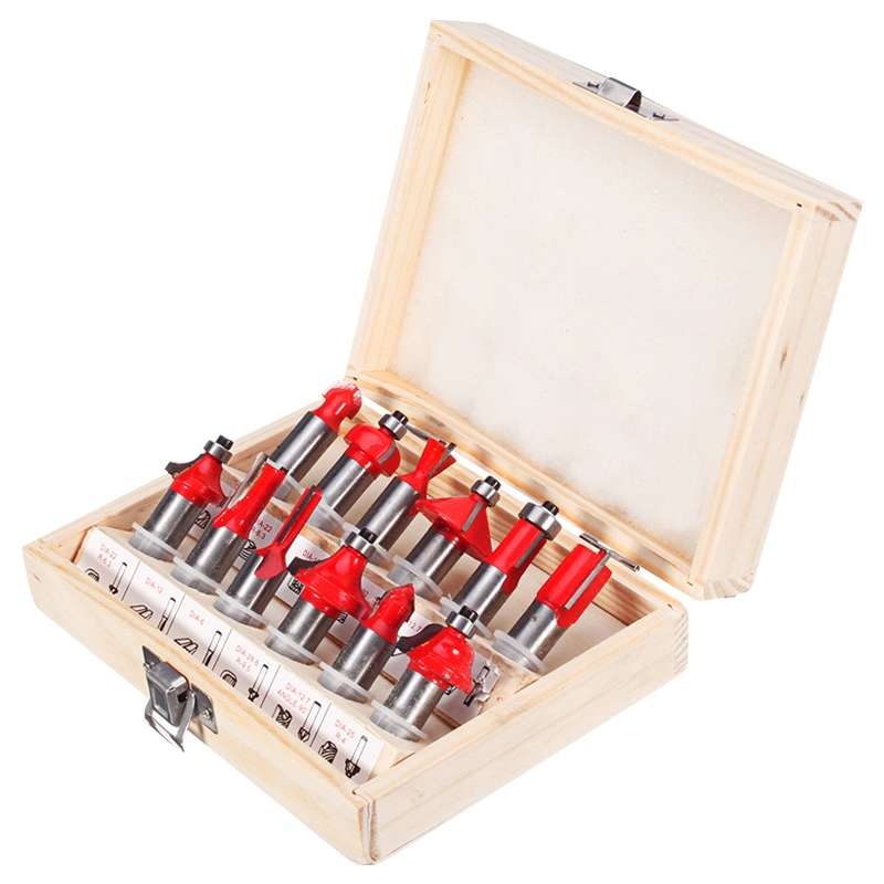 Woodworking Milling Cutter Set Trimming Machine Head Electric Wood Milling Engraving Machine Cutter,