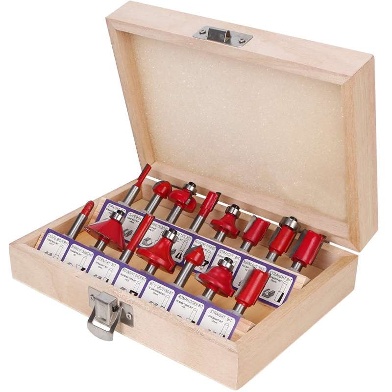Woodworking Milling Cutter Set Trimming Machine Head Electric Wood Milling Engraving Machine Cutter,