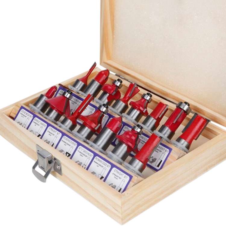 Woodworking Milling Cutter Set Trimming Machine Head Electric Wood Milling Engraving Machine Cutter,