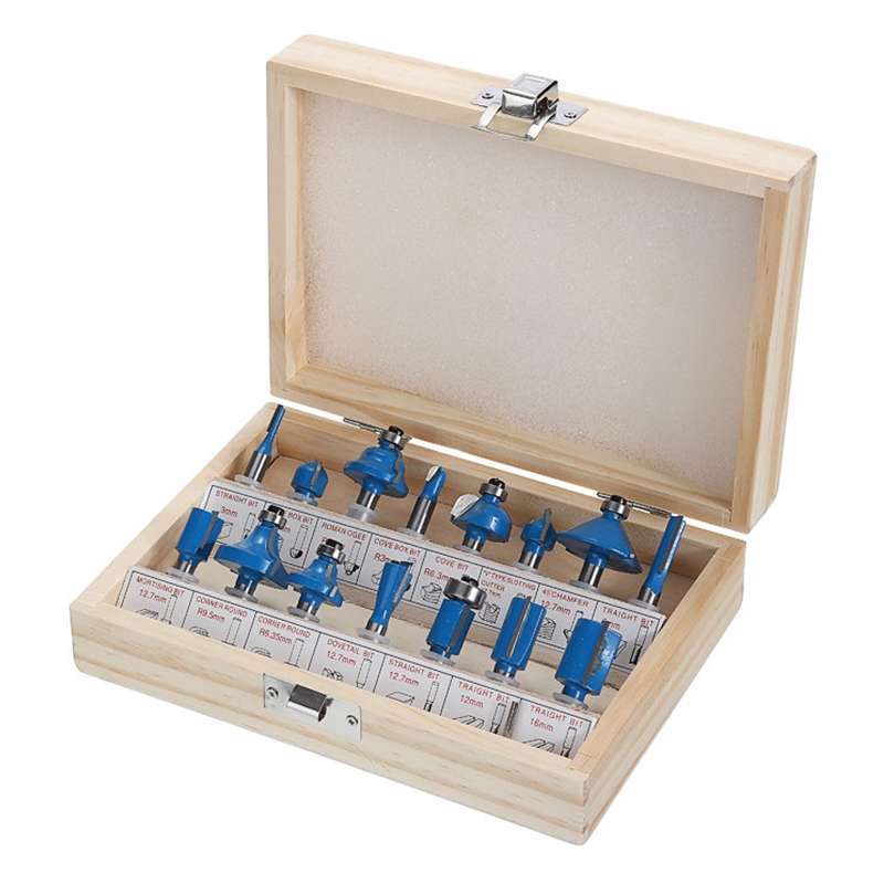 Woodworking Milling Cutter Set Trimming Machine Head Electric Wood Milling Engraving Machine Cutter,