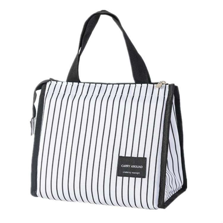 Multifunctional Portable Insulated Lunch Box Bag(Day Mini Black)