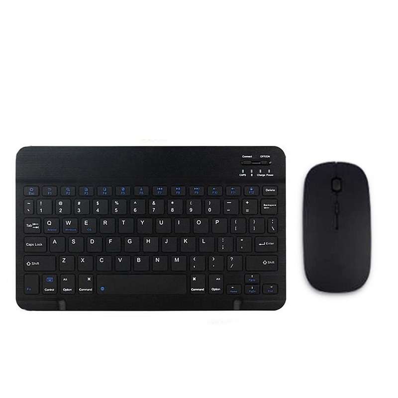 YS-001 9.7-10.1 Inch Tablets Phones Universal Mini Wireless Bluetooth Keyboard, Style:with Bluetooth