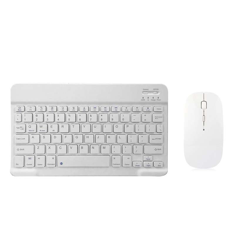 YS-001 9.7-10.1 Inch Tablets Phones Universal Mini Wireless Bluetooth Keyboard, Style:with Bluetooth