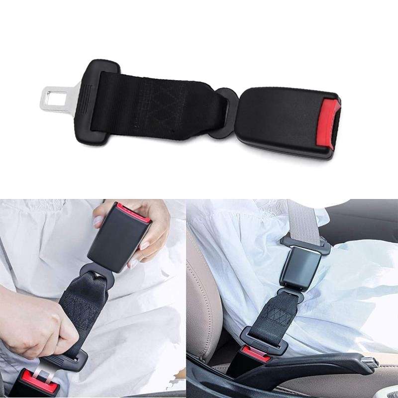 2 PCS Child And Pregnant Woman Car Seat Belt Extender, Length:36cm(Black)