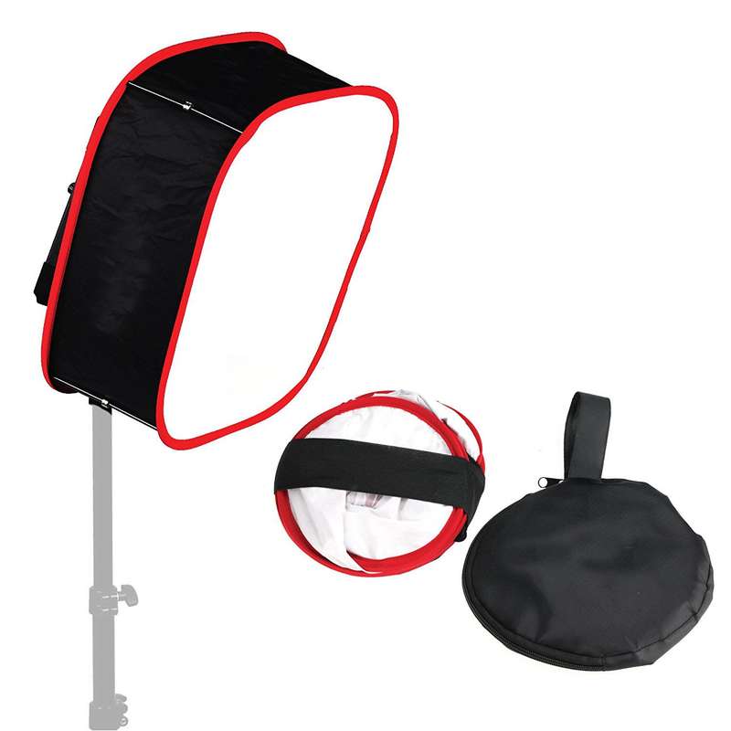 Universal Portable Collapsible LED Video Light Softbox Diffuser for Yongnuo Godox Photographic Light