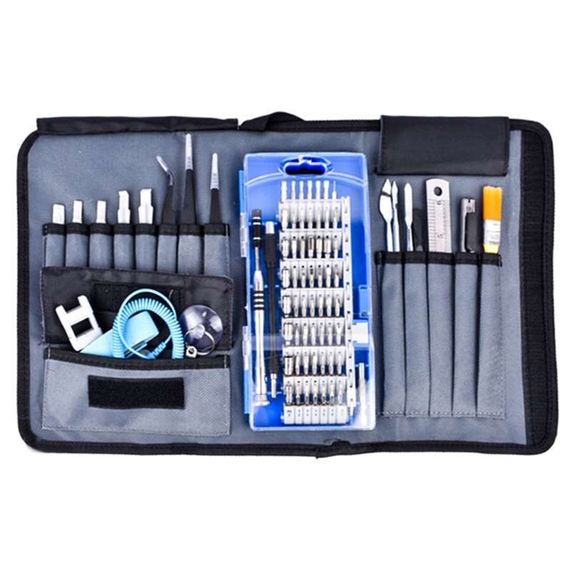 Portable Cloth Bag Mobile Phone Disassembly Maintenance Tool Multi-function Combination Tool Screwdr