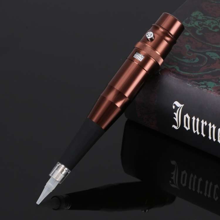 Semi-Permanent Tattoo Pen Apprentice Bleaching Lip Tattoo Eyebrow Instrument(Purple)