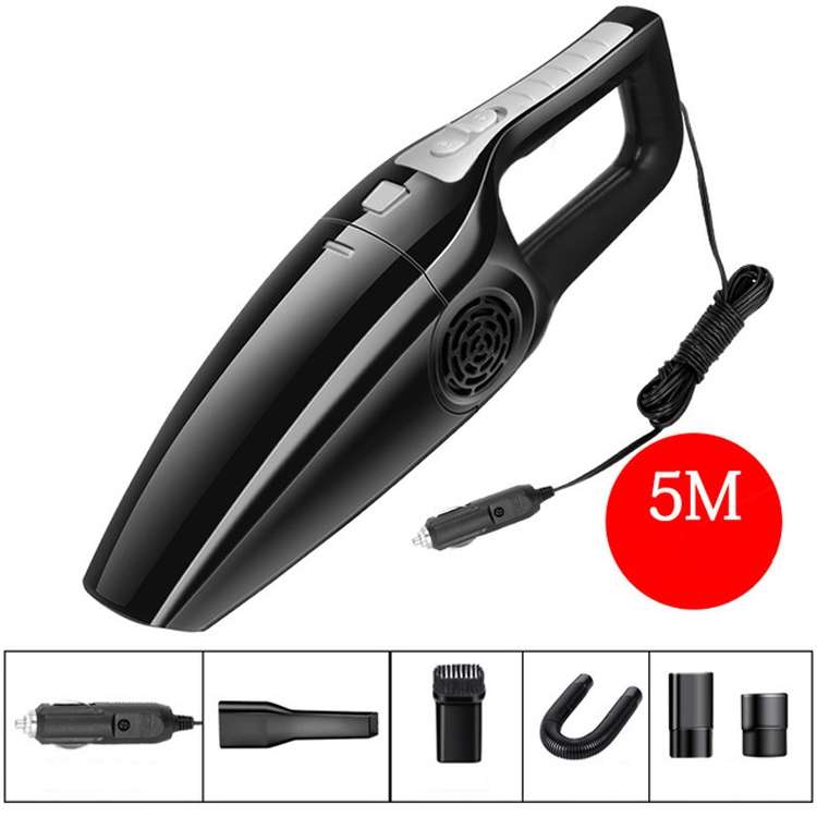 Car Vacuum Cleaner High Power 120W Home Car Dual-use Vacuum Cleaner Powerful Dry and Wet Wired Model