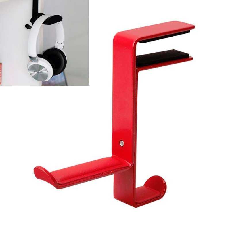 Headphones Racks Desktop Hooks Bookshelves Headset Racks(Upgrade B Gray)