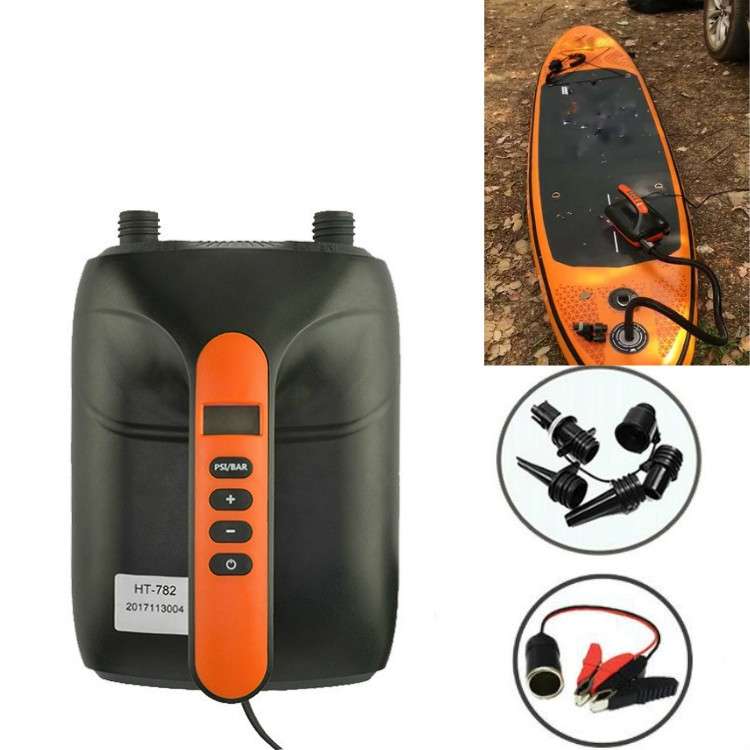SUP Surf Paddle Board Canoe Inflatable Boat Car High Pressure Electric Air Pump, Specification:782Hi