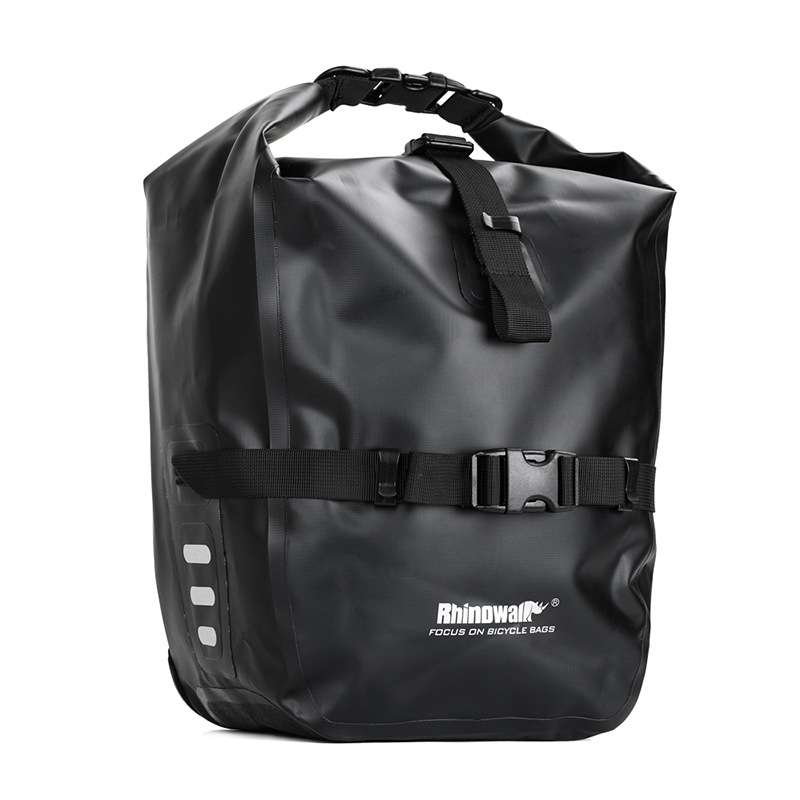 Rhinowalk Bicycle Fully Waterproof Shelf Backpack Medium and Long-distance Cycling Equipment Bag(Yel