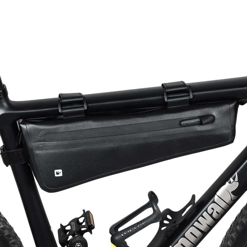 Rhinowalk Bicycle Front Beam Triangle Bag TPU Waterproof Mountain Road Bike Long-distance Riding Sad