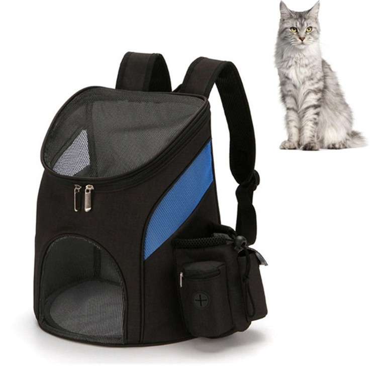 Go Out Portable Foldable Pet Cat and Dog Carry Backpack, Size:S (Gray)