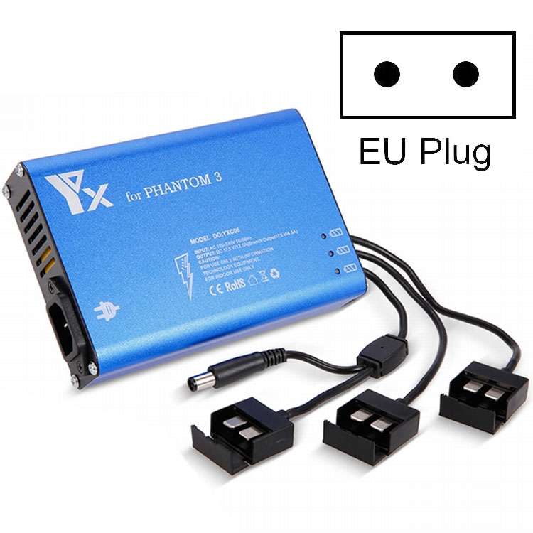 4 in 1 Parallel Power Hub Intelligent Battery Controller Charger for DJI Phantom 3 Standard SE FPV D