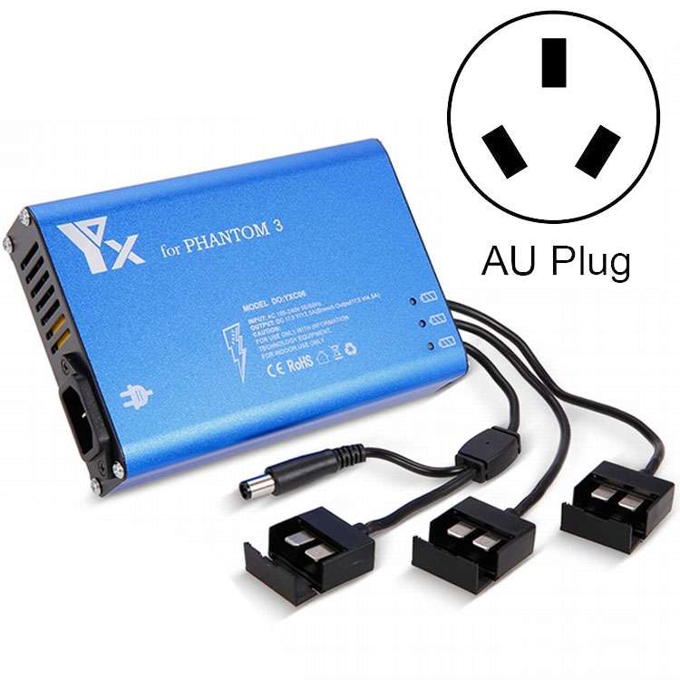 4 in 1 Parallel Power Hub Intelligent Battery Controller Charger for DJI Phantom 3 Standard SE FPV D