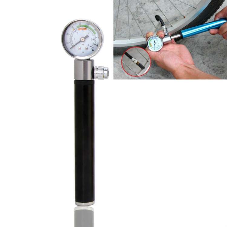 Bicycle Manual Mini Air Pump Bicycle Universal Air Pump Bicycle Outdoor Riding Portable Air Pump(Red