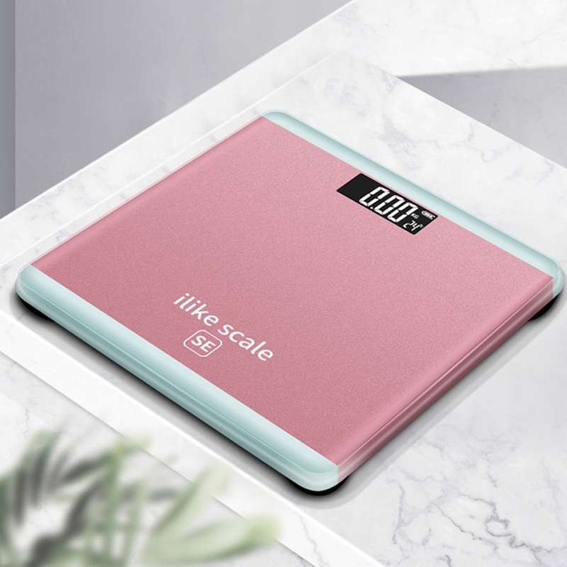ISCALE SE Human Body Intelligent Electronic Scale Household Weight Scale Adult Body Fat Scale(Space
