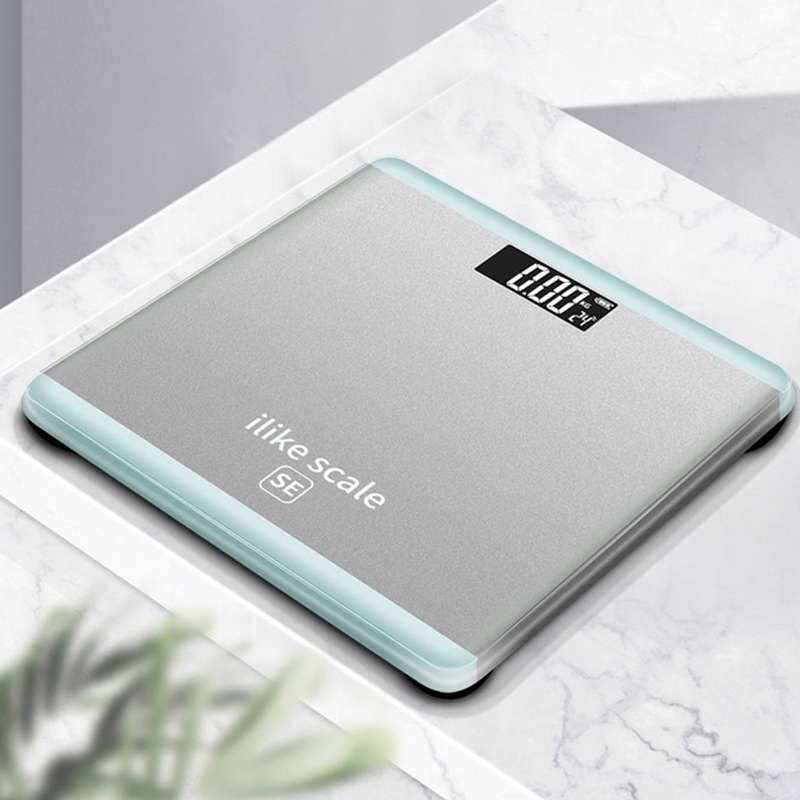 ISCALE SE Human Body Intelligent Electronic Scale Household Weight Scale Adult Body Fat Scale(Space