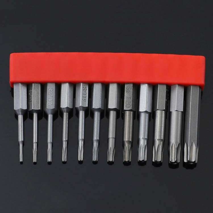 12 PCS / Set Screwdriver Bit With Magnetic S2 Alloy Steel Electric Screwdriver, Specification:1