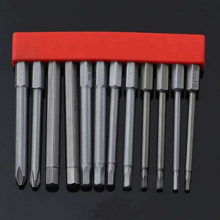 12 PCS / Set Screwdriver Bit With Magnetic S2 Alloy Steel Electric Screwdriver, Specification:8