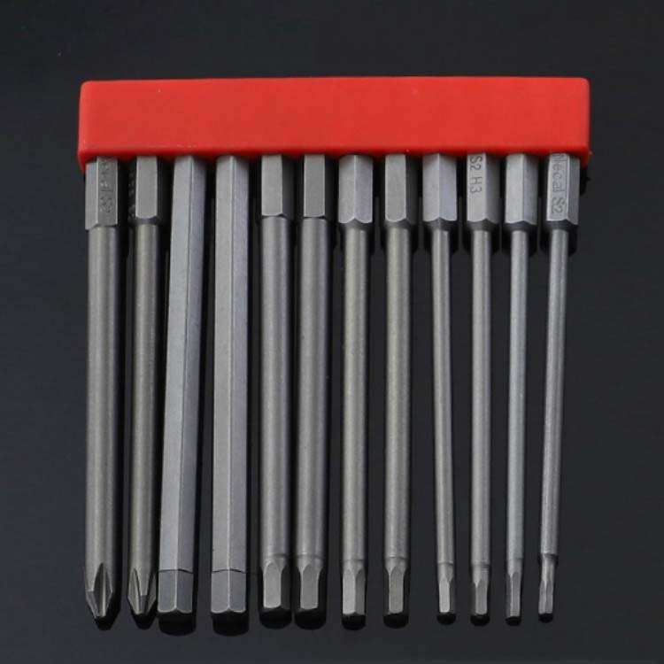 12 PCS / Set Screwdriver Bit With Magnetic S2 Alloy Steel Electric Screwdriver, Specification:12