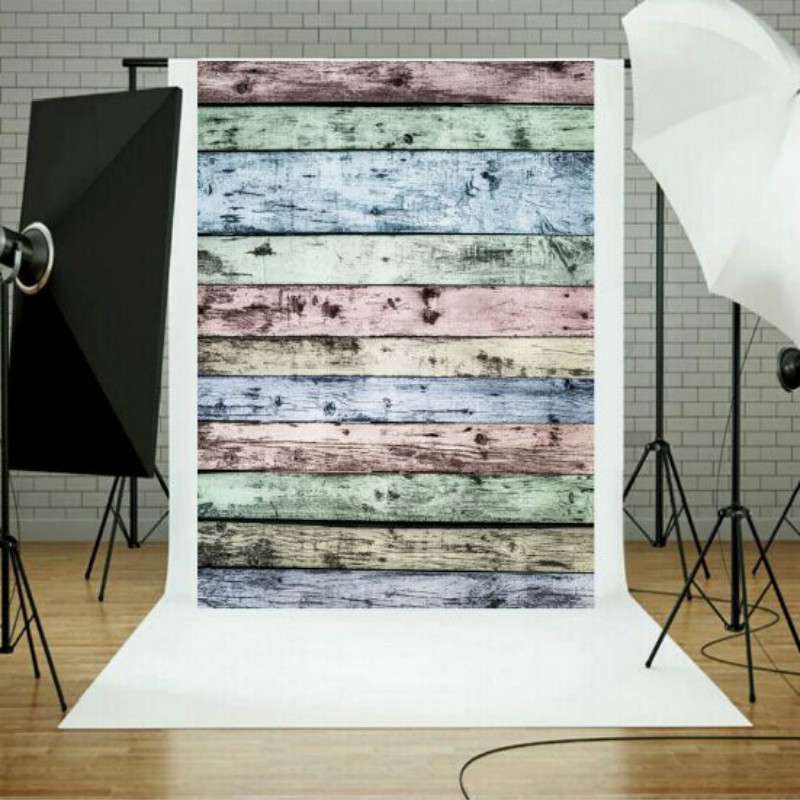 Photo Studio Prop Wood Grain Background Cloth, Size:1.5m x 2.1m(213)