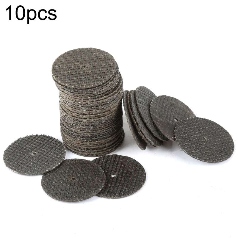 10pcs Dremel Accessories 32mm Cutting Discs Resin Fiber Cut Off Wheel Discs for Rotary Tools Grindin