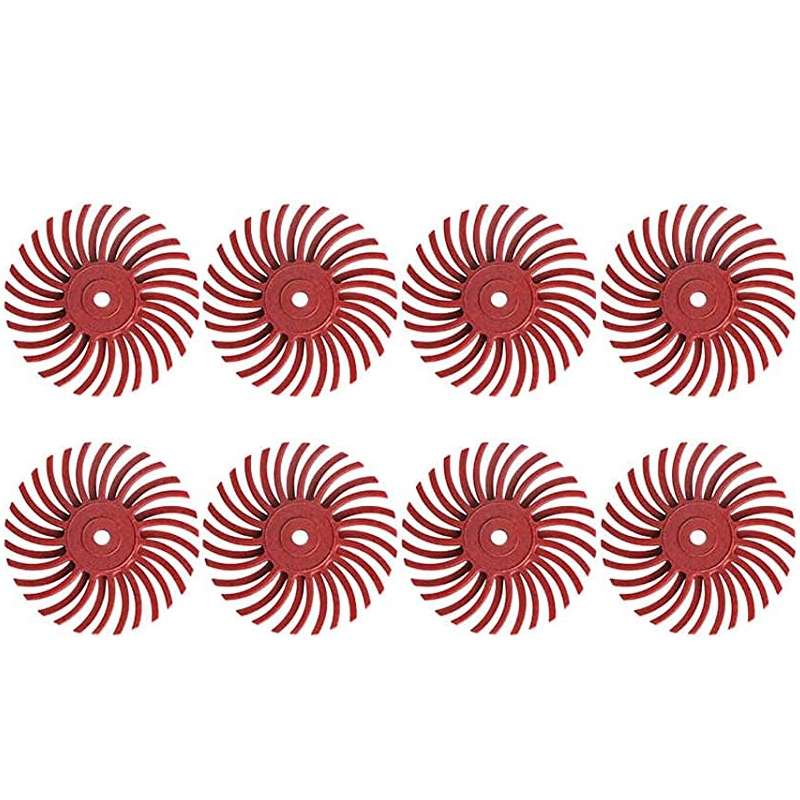 8 PCS Ivory Fruit Polishing Head Bloody Lotus Wood Carving Nuclear Carving Slit Grinding Head, Spec