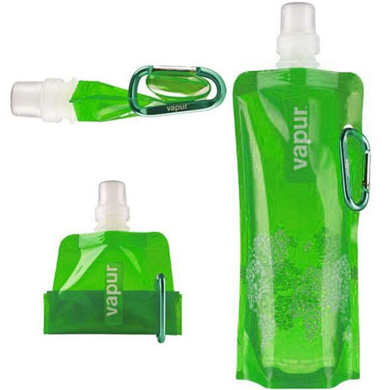 0.5L Portable Ultralight Foldable Silicone Water Bag Outdoor Sports Supplies Hiking Camping Soft Fla