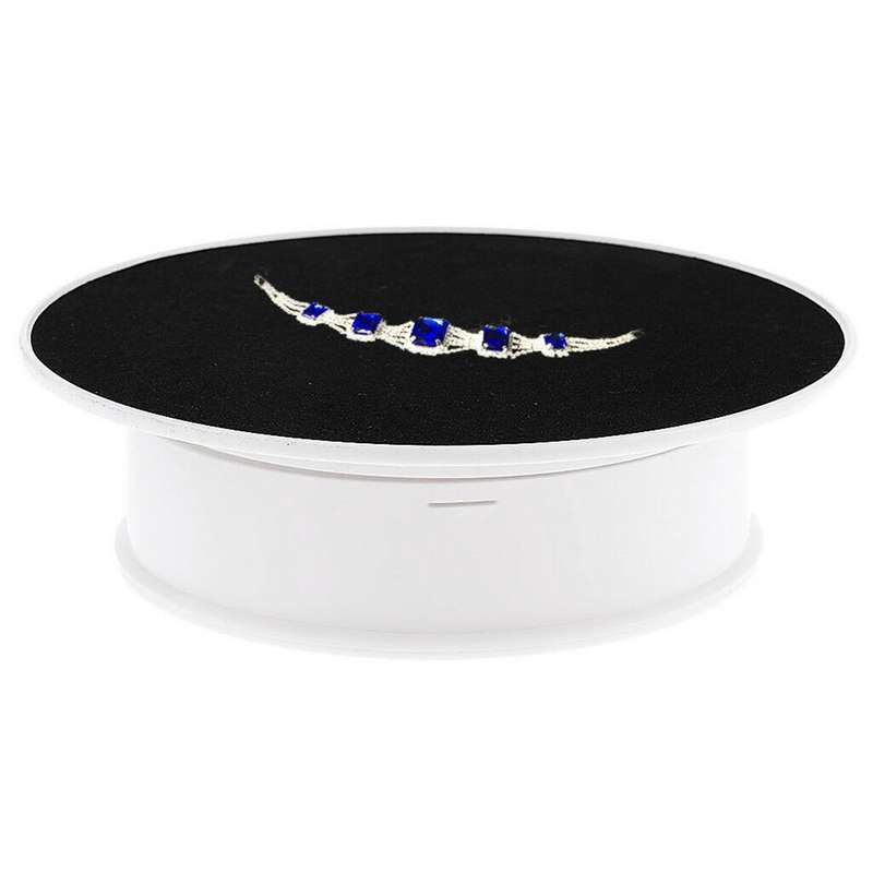 30cm 360 Degree Electric Rotating Turntable Display Stand Video Shooting Props Turntable for Photogr