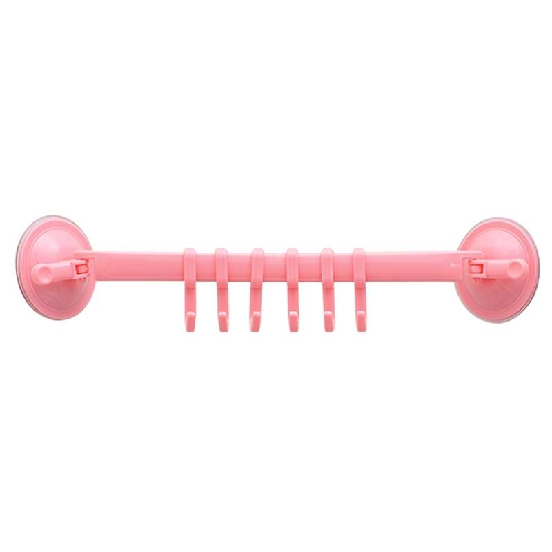 Kitchen Bathroom Wall Powerful Sucker Towel Hook Creative Wall Hanging Hook(Nordic Green)